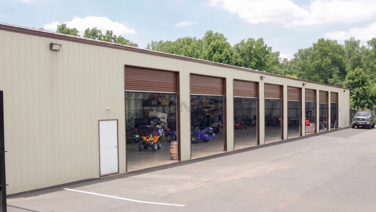 40’x120’x16′ Commercial Metal Garage