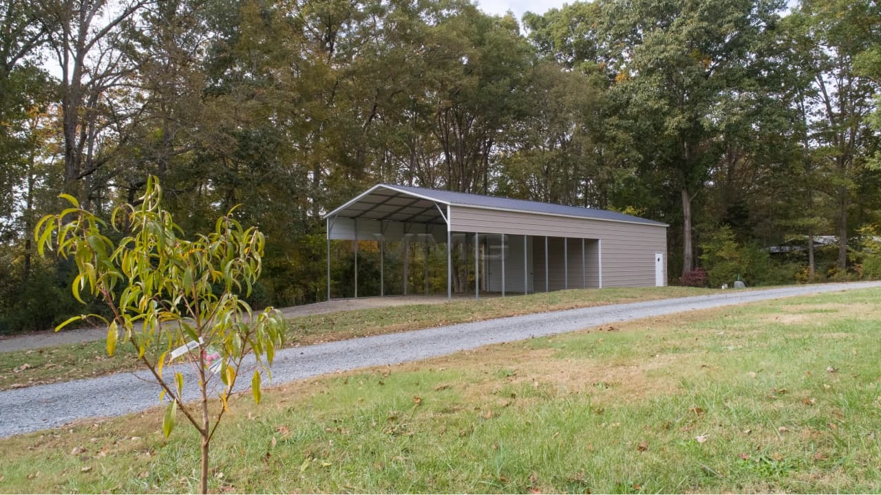 20’X50’X10′ Metal Combo Unit