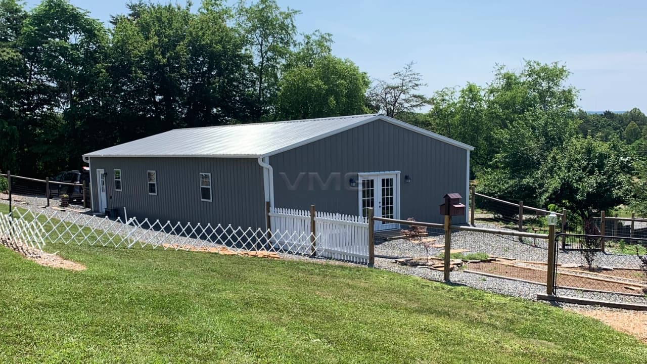 30x55x9 Fully Enclosed Prefabricated Garage