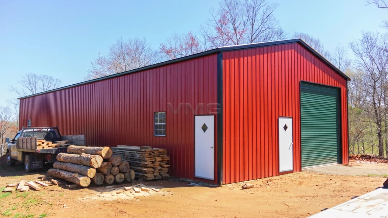 34x60x16 Metal Commercial Building