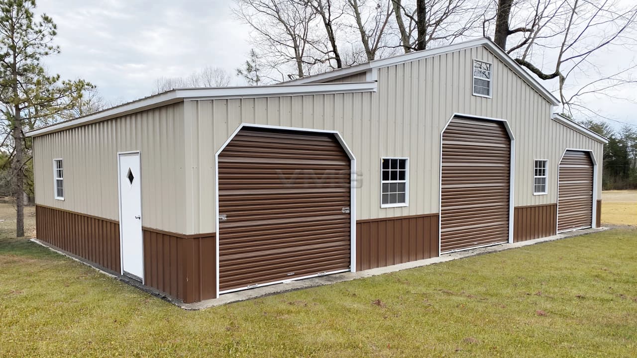 48x30x12 Raised Center Barn
