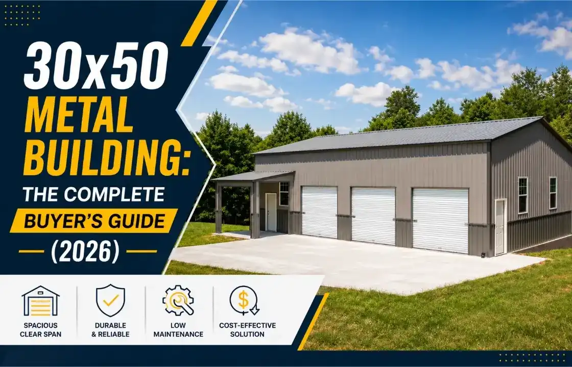 30×50 Metal Building: The Complete Buyer’s Guide (2026)