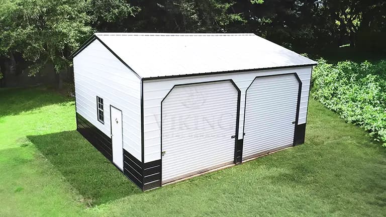 24’x25’x12′ Two Car Garage