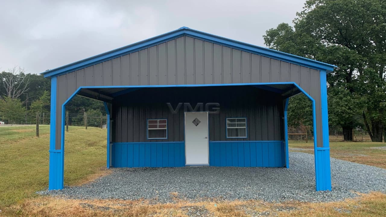 22x30x10 Utility Prefab Garage