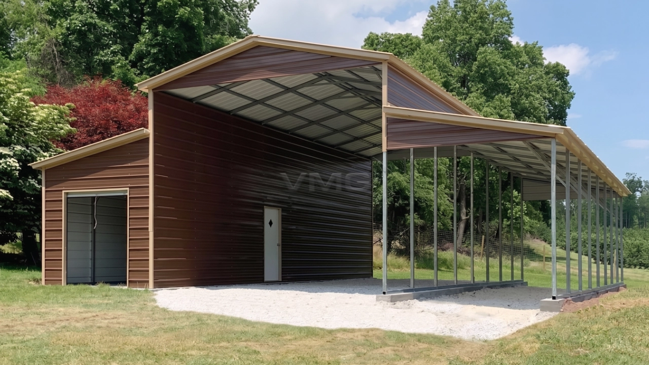 38x40x14 Steel Pole Barn