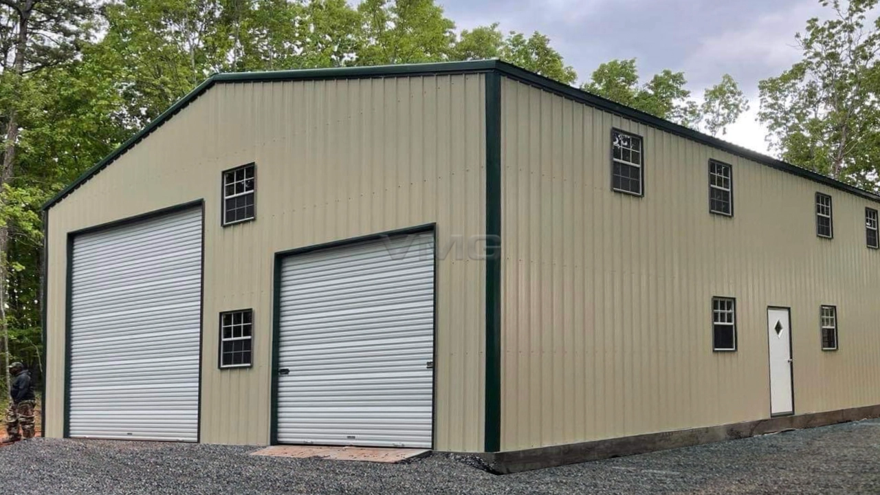40’x50’x16′ Metal Garage Building