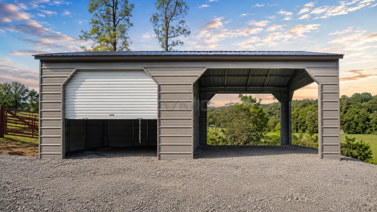 20x30x10 Metal Utility Building Ai