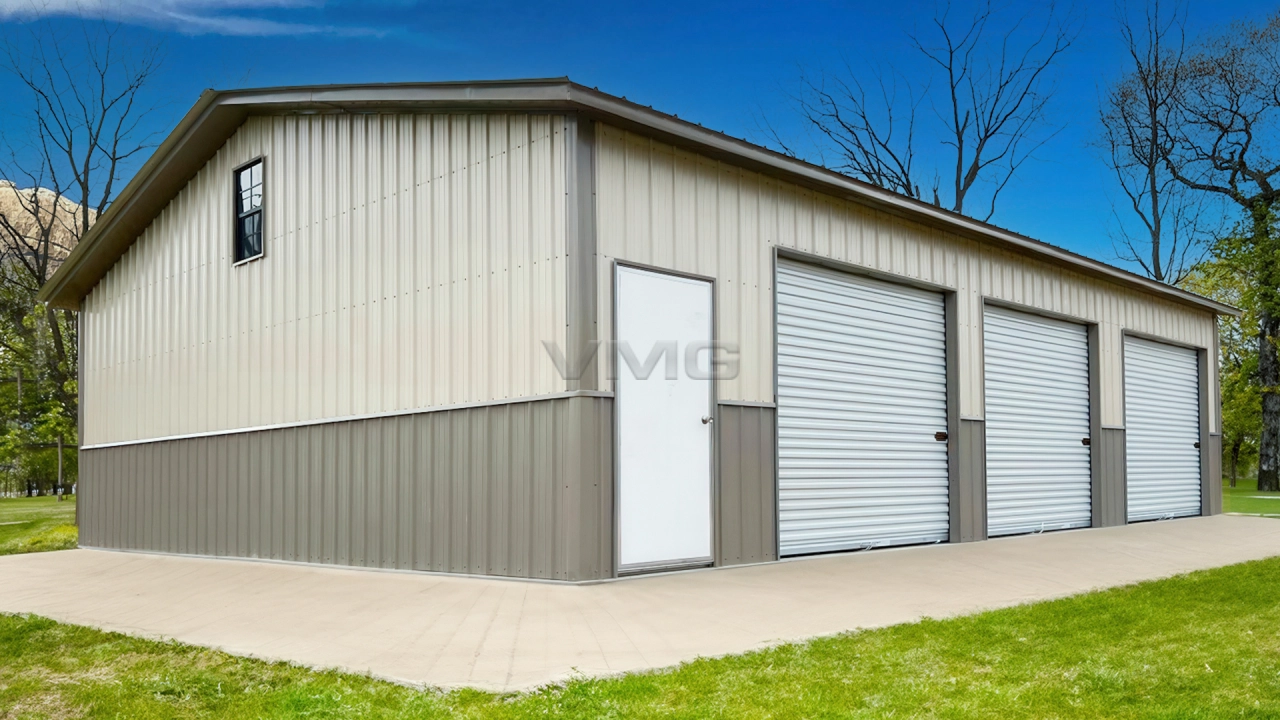 30x40x10 Three Car Garage