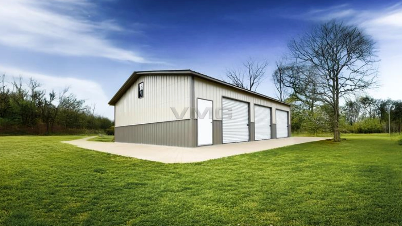 30x40x10 Two Tone Commercial Building