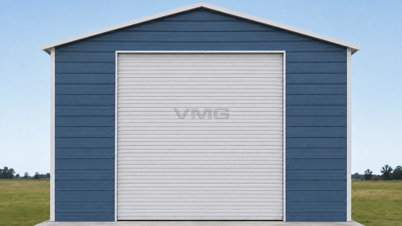 20x35x14 Enclosed Metal Rv Garage Ai