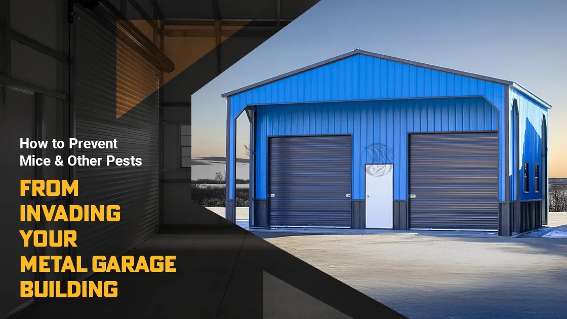 How to Prevent Mice and Other Pests from Invading Your Metal Garage Building?