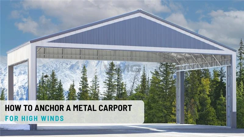 How to Anchor a Metal Carport for High Winds