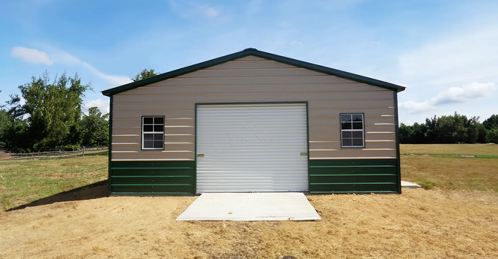 A Frame Metal Garage