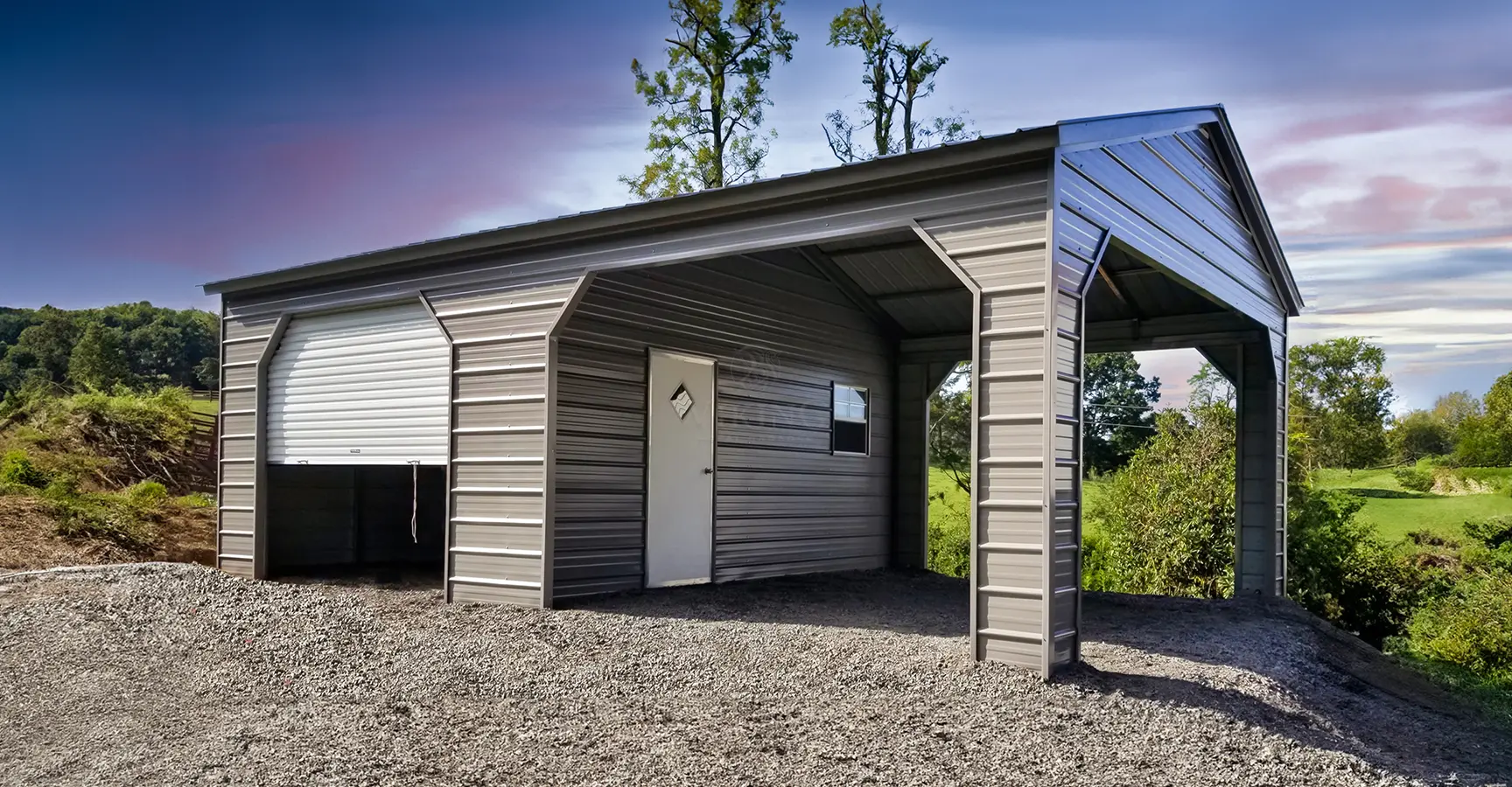 Lean-to Carports
