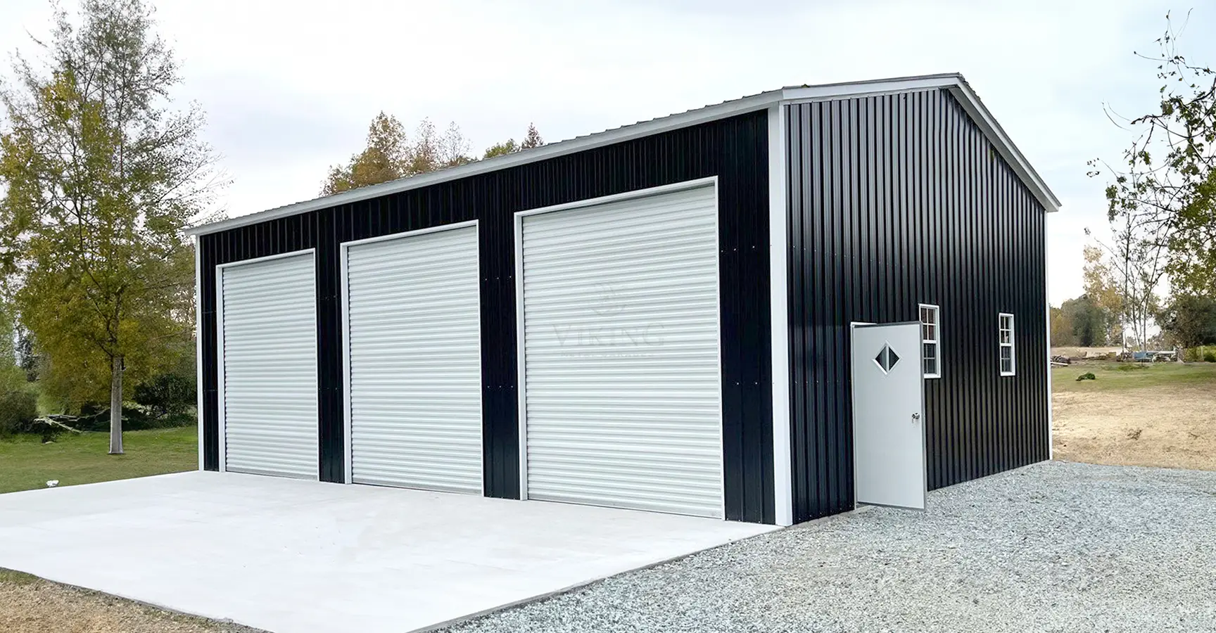Three-Car Side Entry Garages