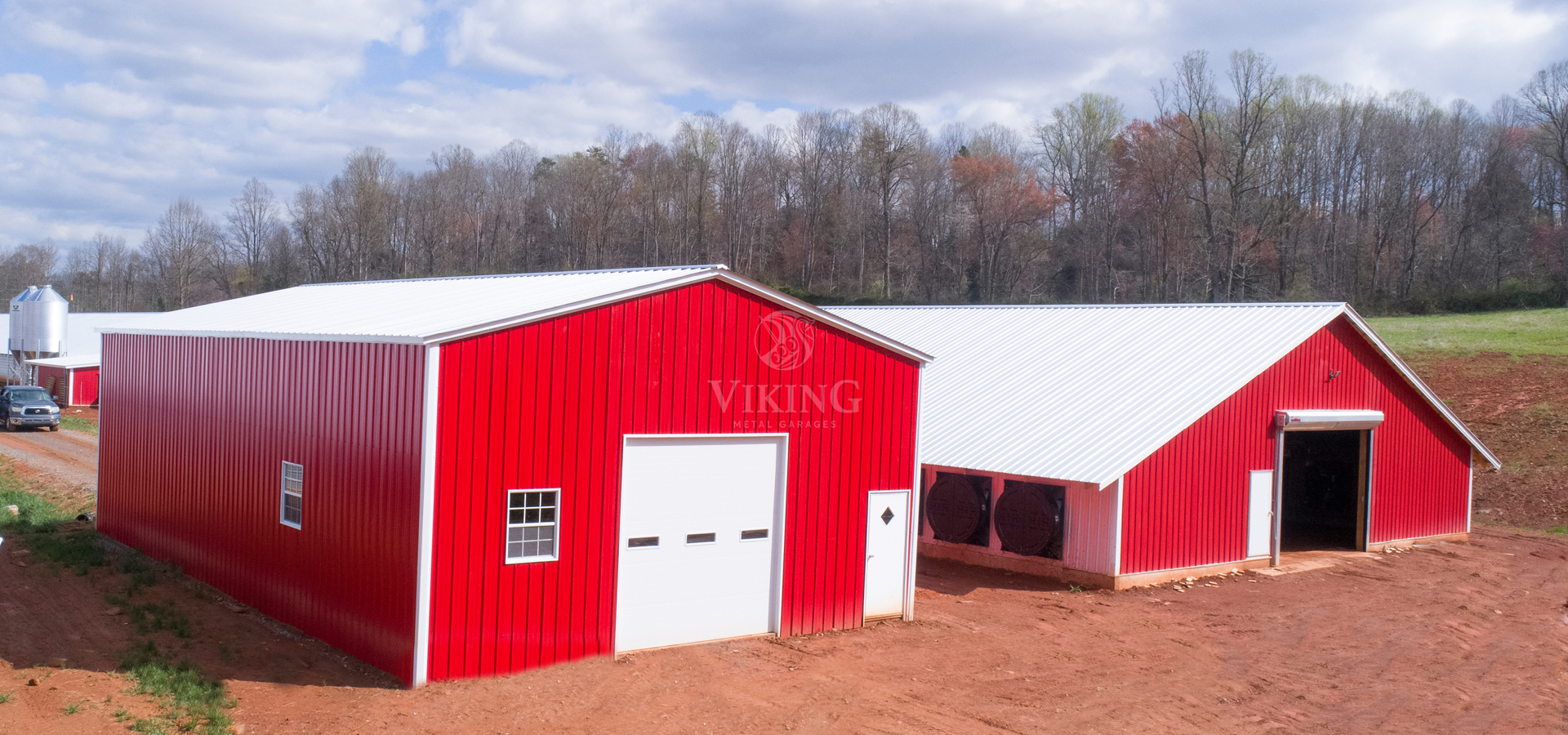 Vertical Metal Garage