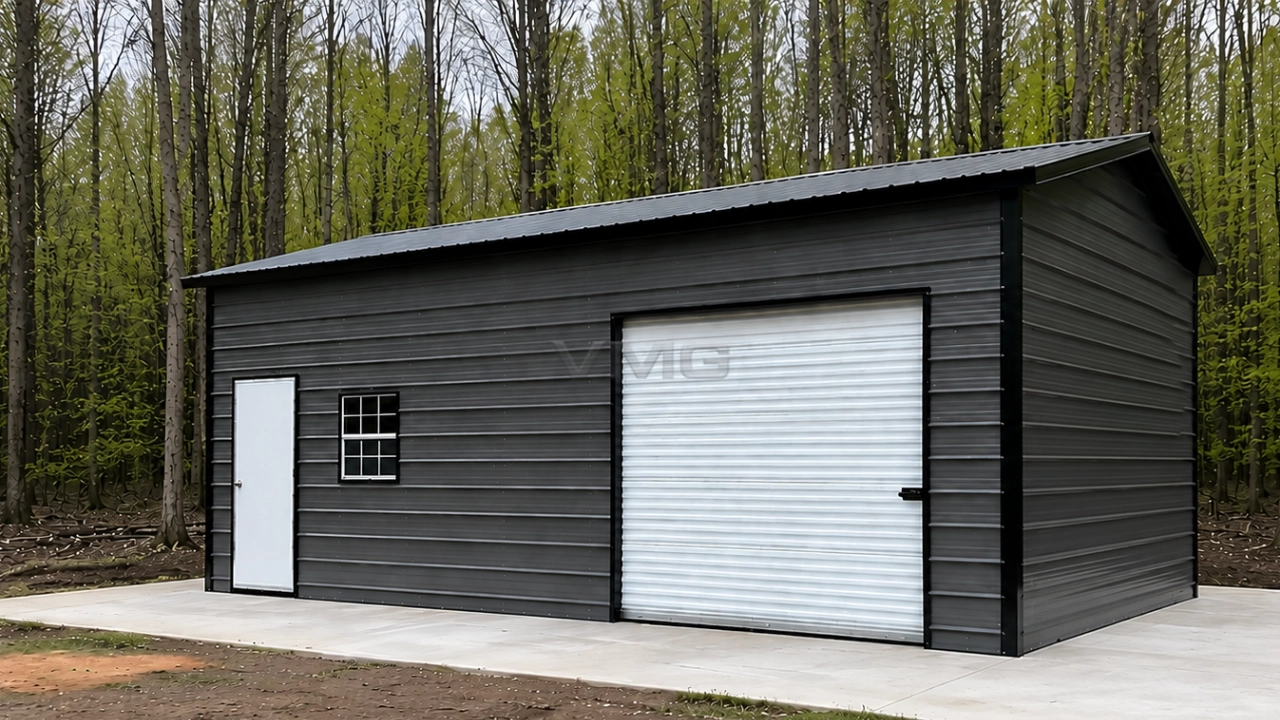 182110 Metal Garages 1