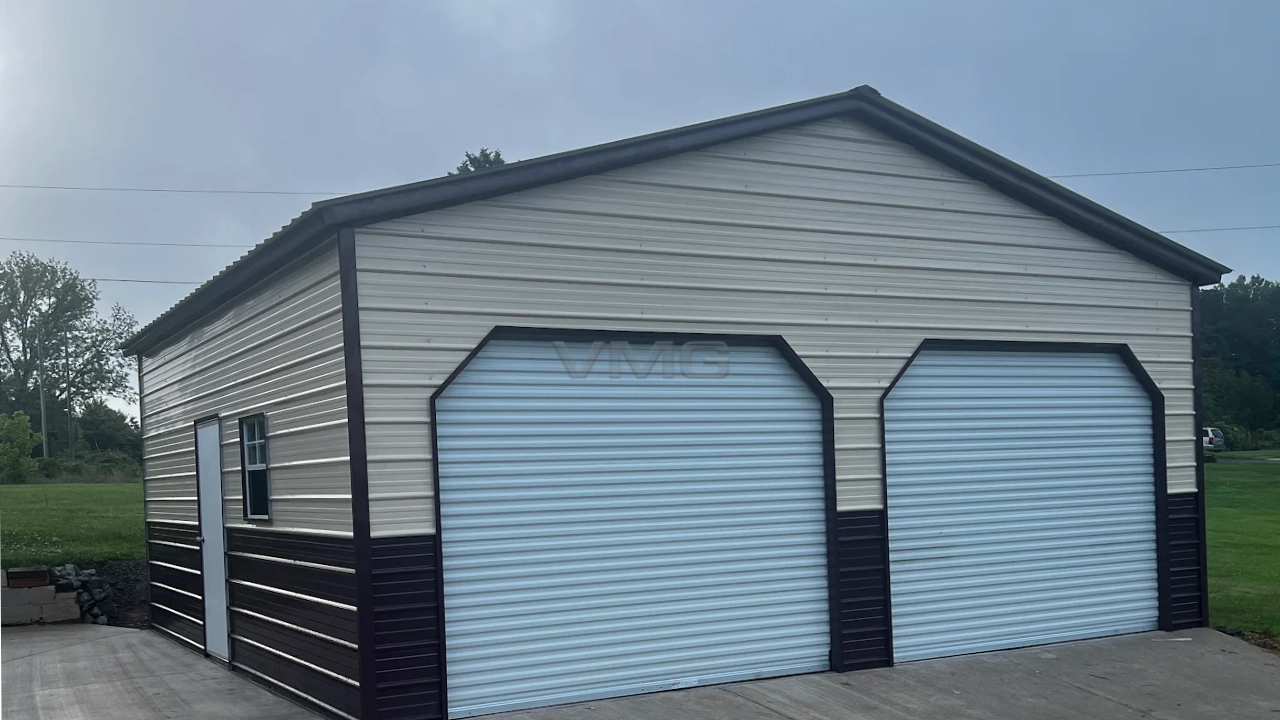 22x61x10 Metal Garages