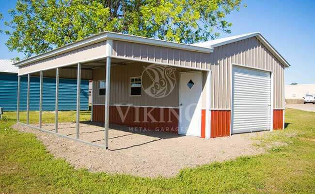 lean-to-metal-garage