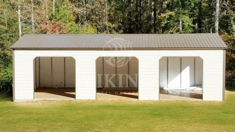 24x35x12 Steel Garage Building