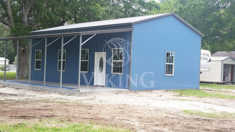 24’X36’X12′ All Vertical Custom Utility Building