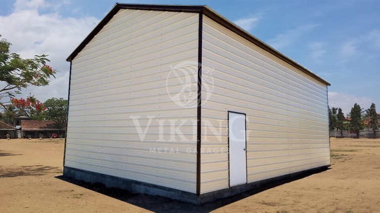 24’X41’X15′ Fully Enclosed Metal Garage Workshop