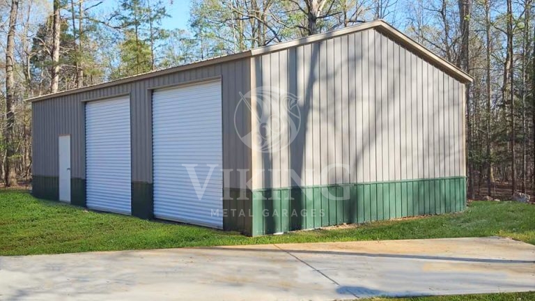 30’X30’X10′ Fully Enclosed All Vertical Side Entry Garage