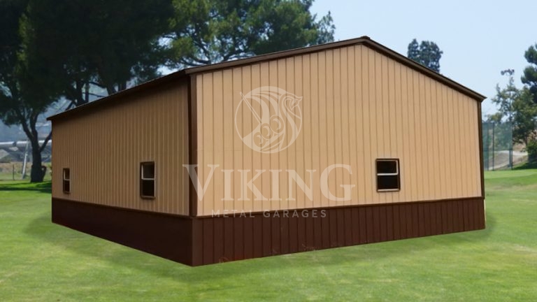 30’X35’X10′ All Vertical Side Entry Deluxe Garage