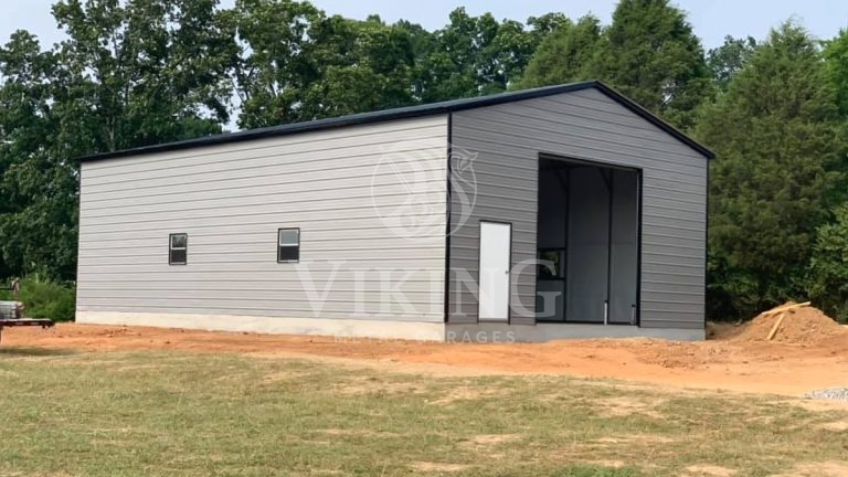 30’X40’X12′ Fully Enclosed Garage