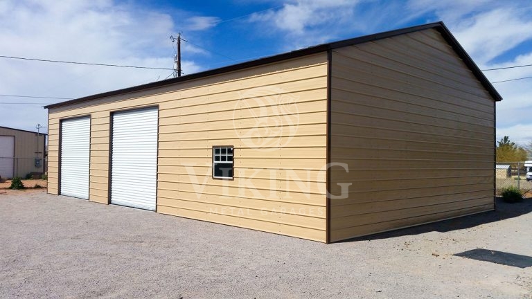 30x51x12 Metal Garage Workshop