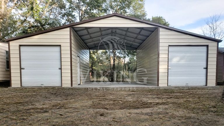 42x25x12 Vertical Roof Metal Barn