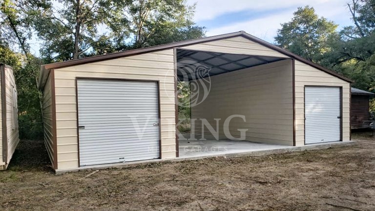 42x25x12 Vertical Roof Metal Barn