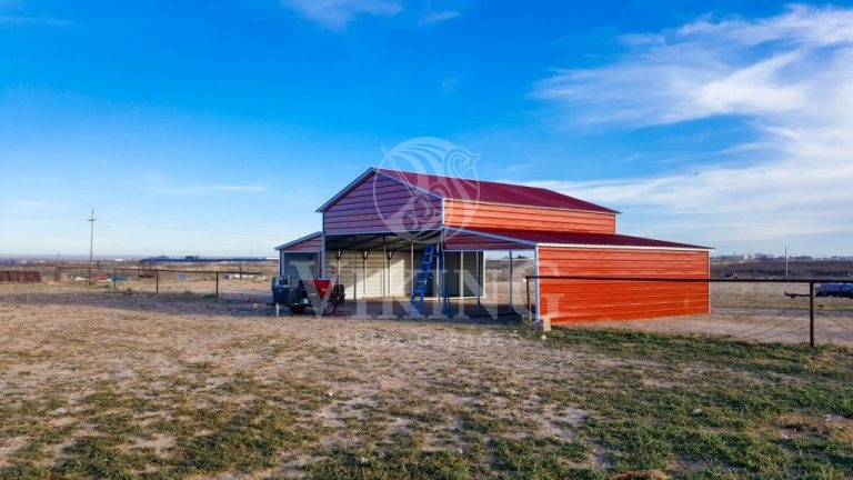 48x31x12 Agricultural Metal Barn