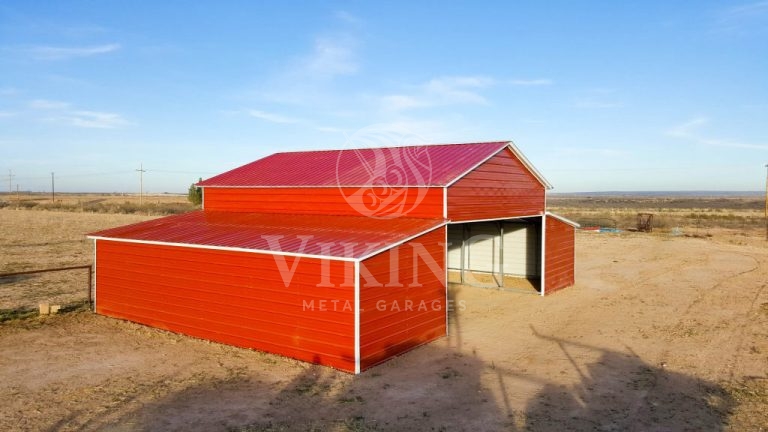 48x31x12 Agricultural Metal Barn