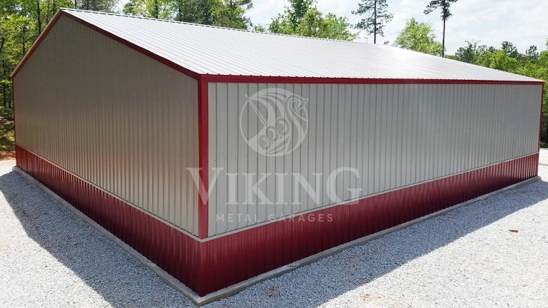 50x48x14 All Vertical Two Tone Commercial Building