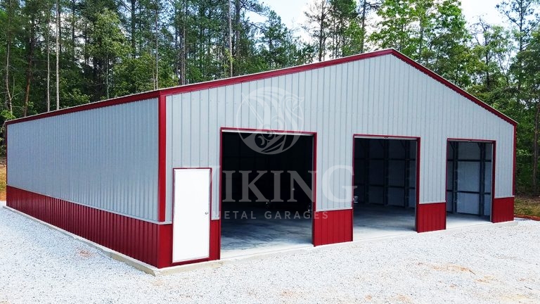 50x48x14 All Vertical Two Tone Commercial Building