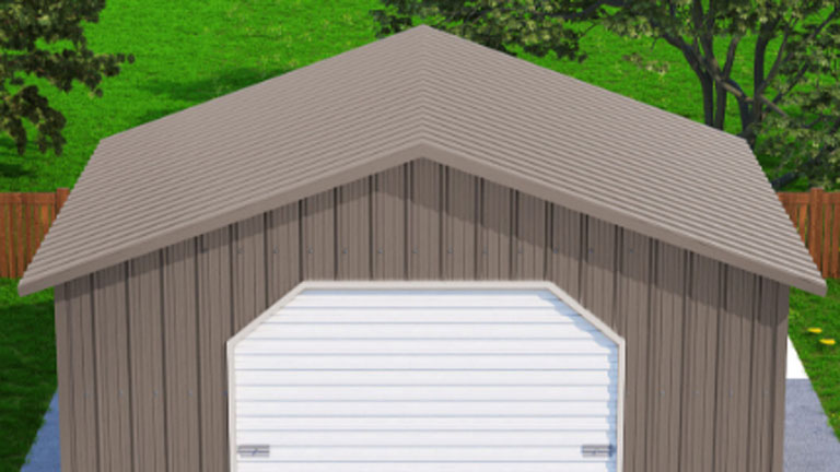 Vertical Roof Style
