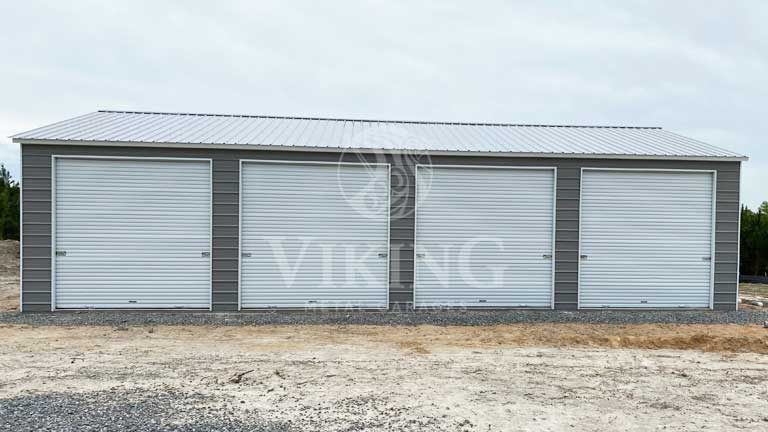 26’X40’X9′ Prefab Side Entry Metal Garage