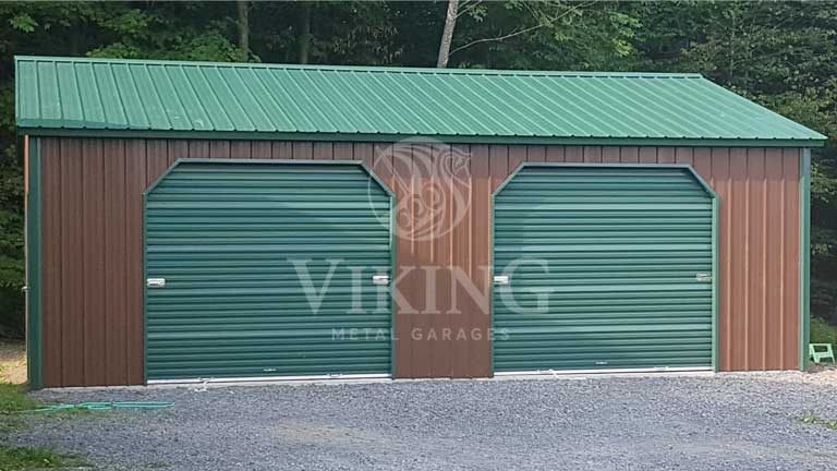 24’x30’x9′ Prefab Metal Garage