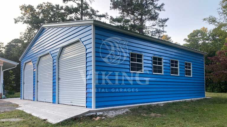 30’X30’X9′ Prefab Metal Garage