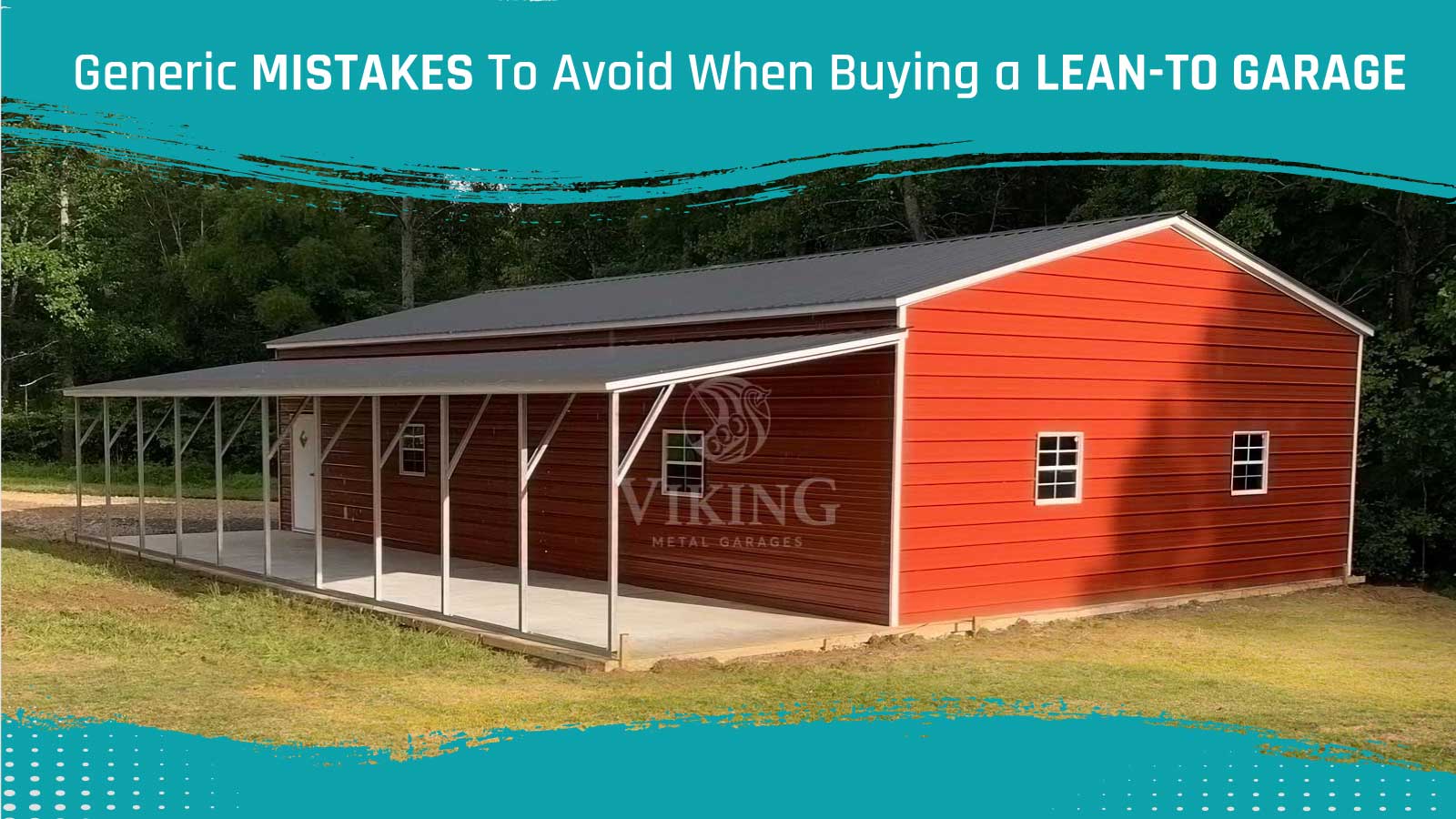 Generic Mistakes To Avoid When Buying a Lean-to Garage