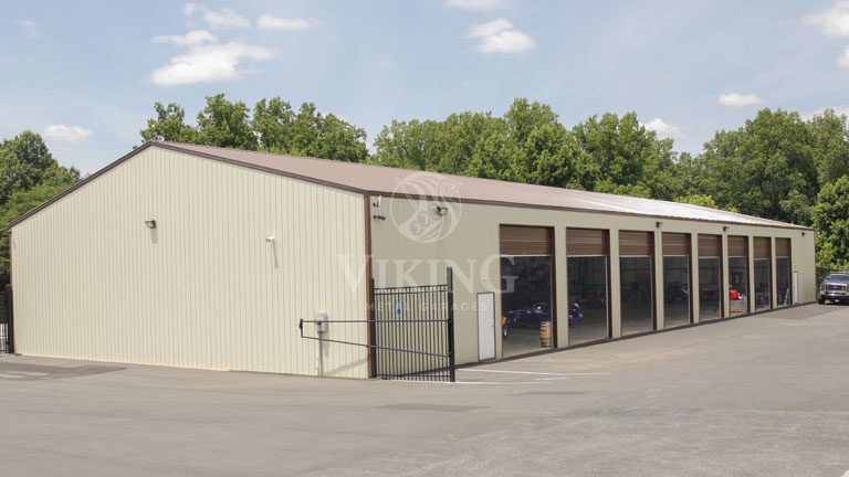 40’x120’x16′ Commercial Metal Garage