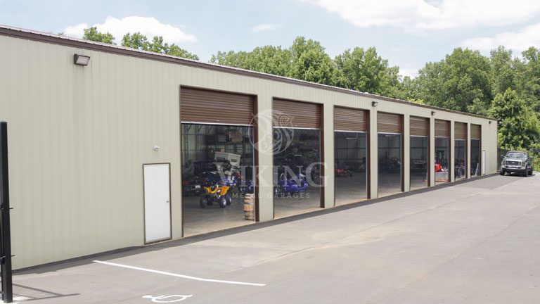 40’x120’x16′ Commercial Metal Garage