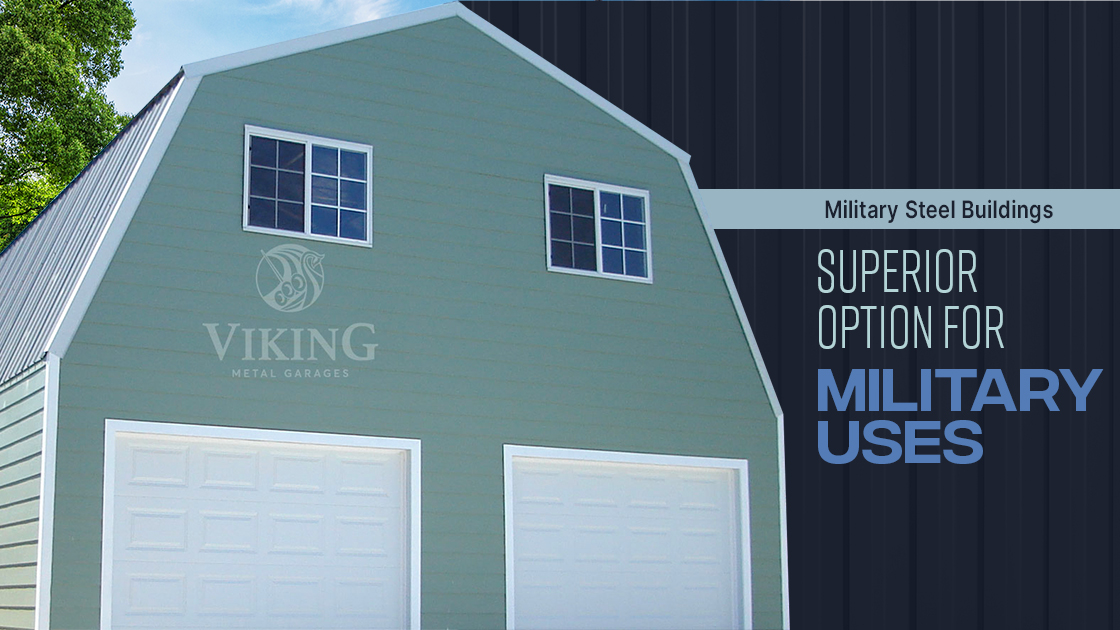 Military Steel Buildings - Superior Option for Military Uses