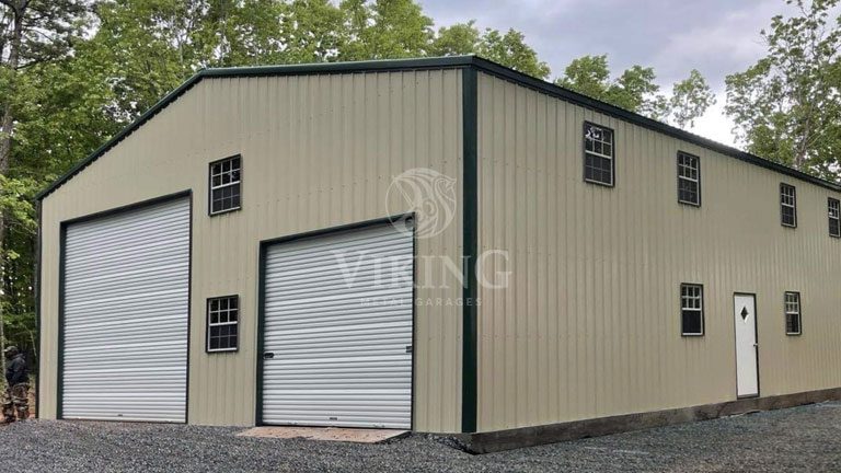 40’x50’x16′ Metal Garage Building