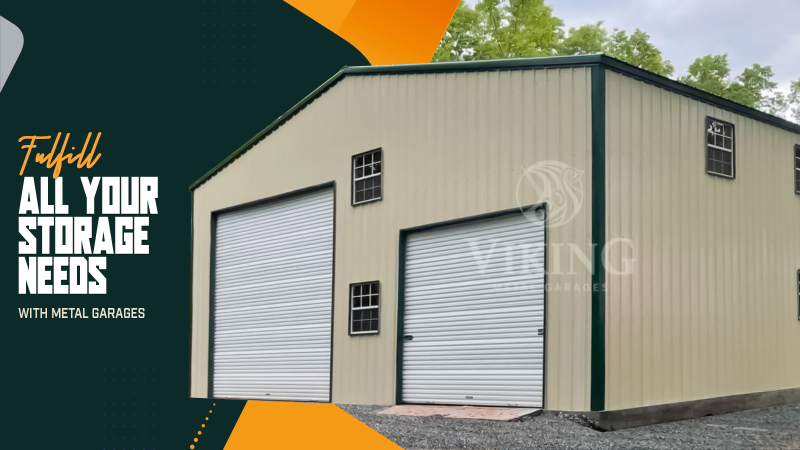 Fulfill All Your Storage Needs With Metal Garages
