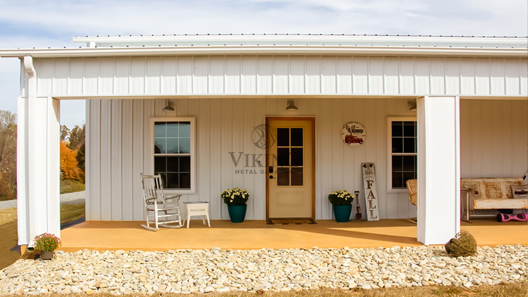 50’X60’X12’ Lean-To Metal Garage