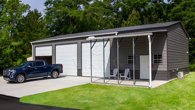 Three Car Side-entry Garages