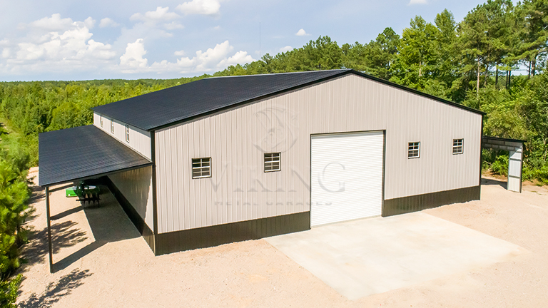 60x65x16 All Vertical Commercial Metal Building
