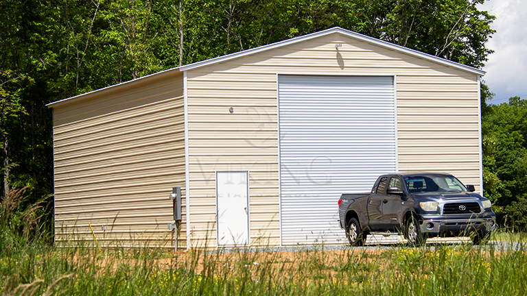 30’X31’X16′ Vertical Metal Garage